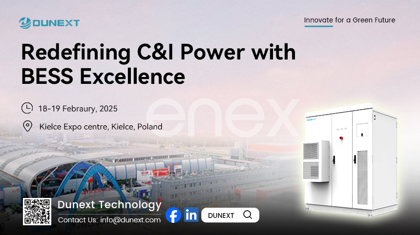 Dunext Expands Its Presence in Poland with Advanced Commercial and Industrial Battery Energy Storage Solutions and Localized Service